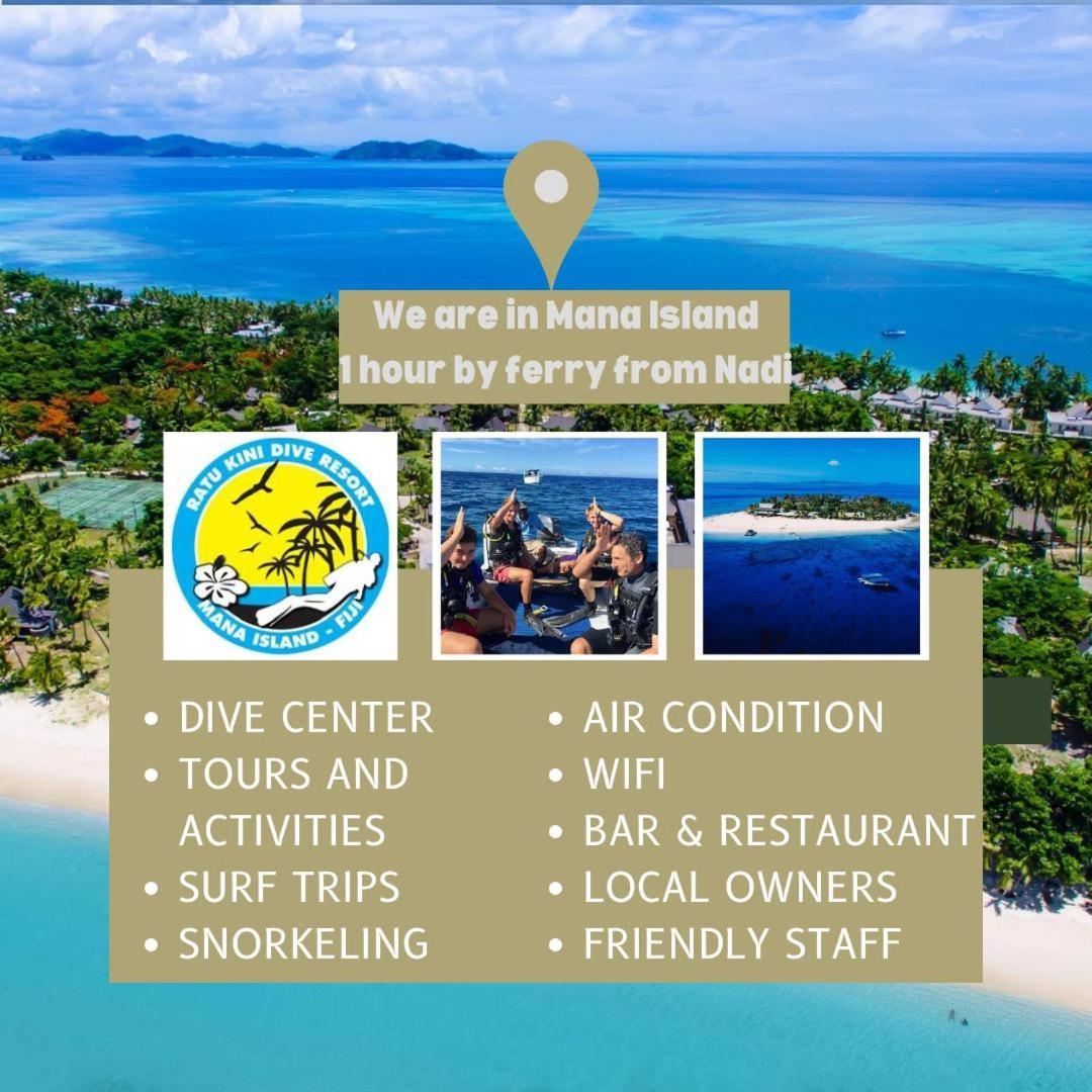 Ratu Kini Dive & Stay Mana Island Eksteriør bilde